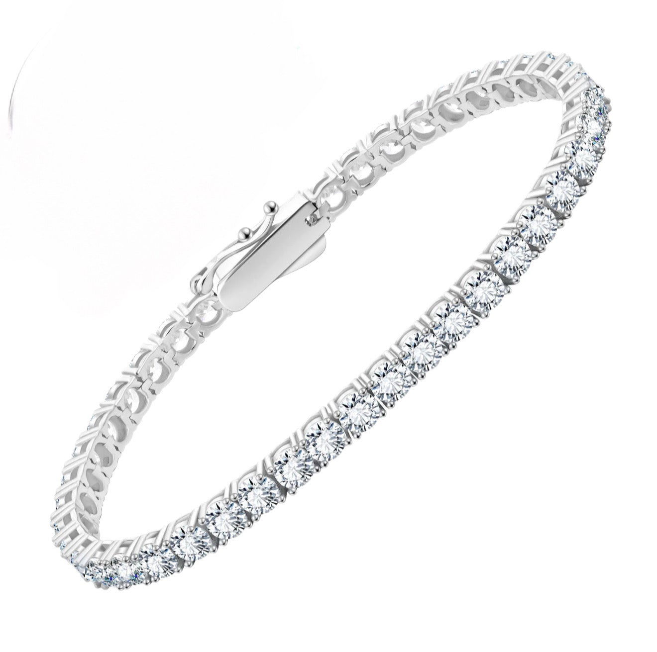 Classic Moissanites Tennis Bracelet