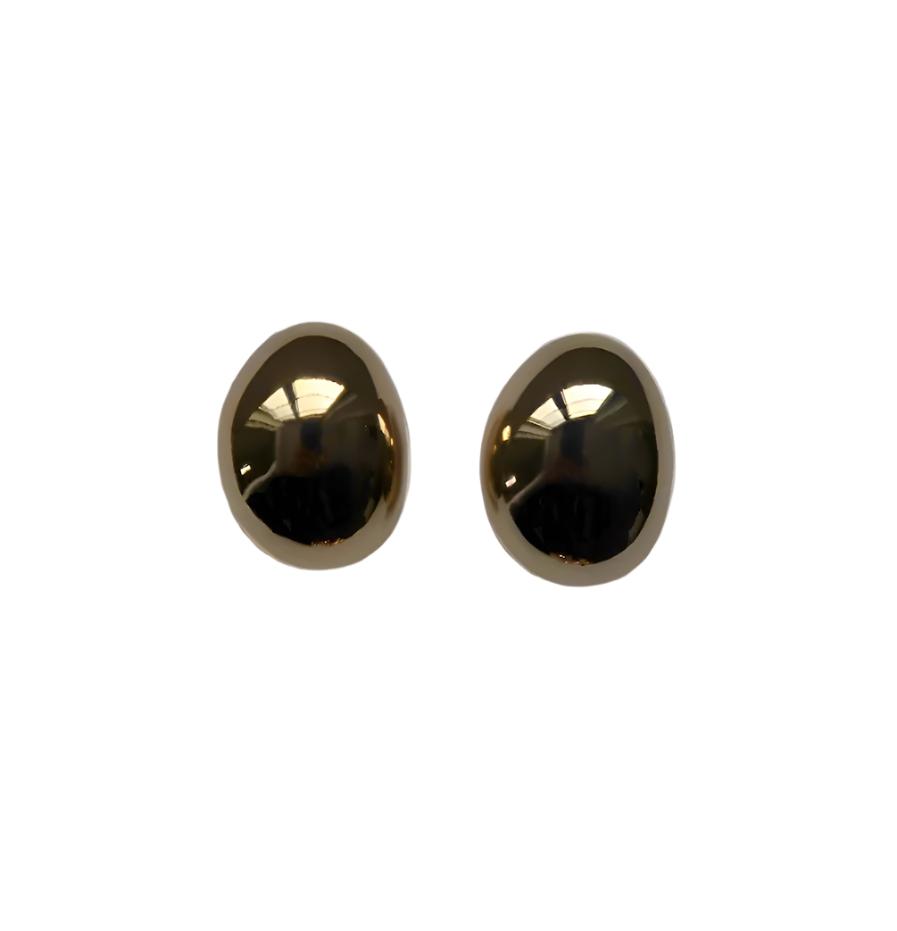 Shiny Dome Earrings