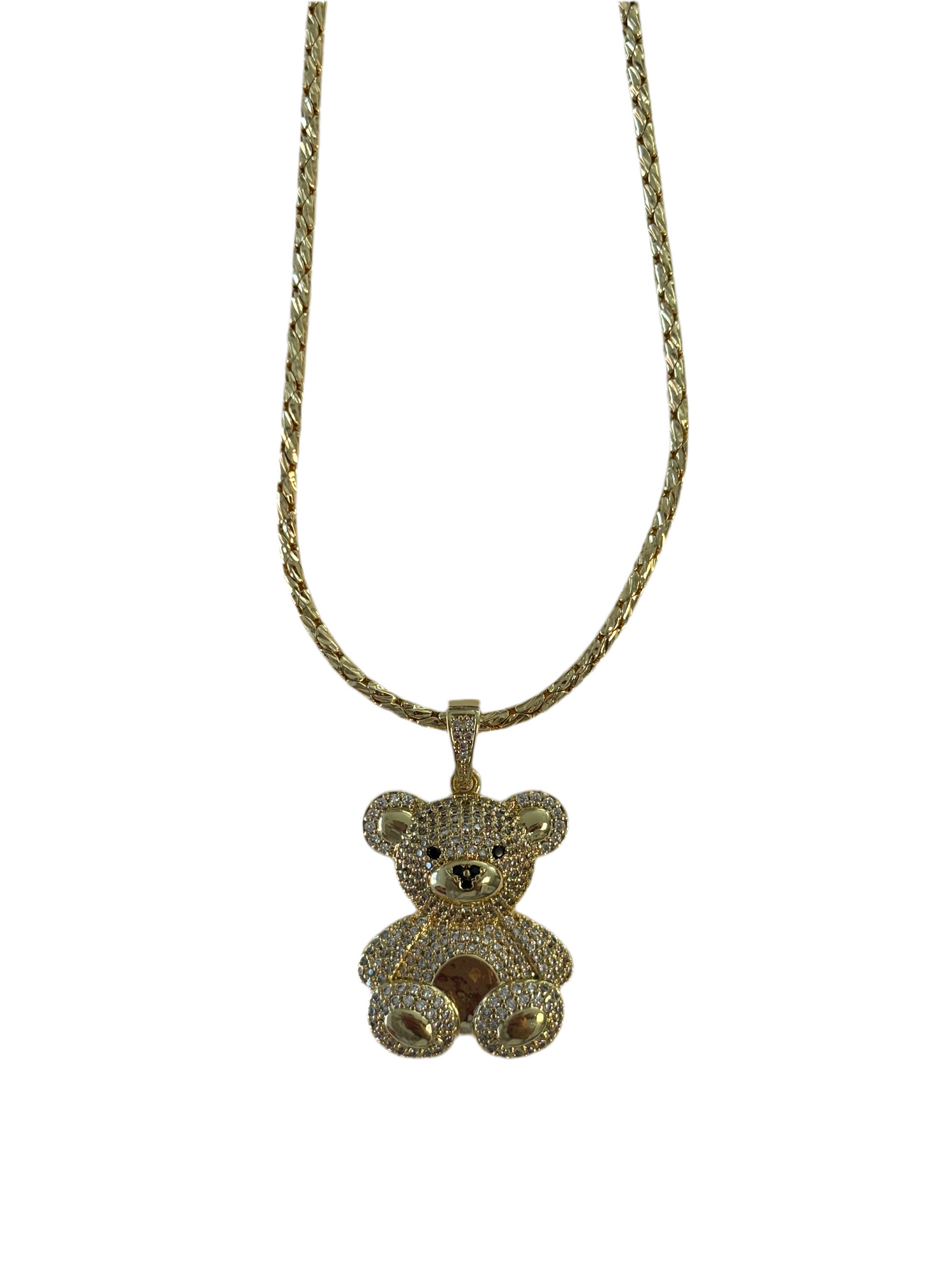 Classic Teddy Iced Necklace