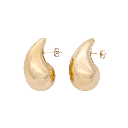 “Kira” Gold Drop Earrings