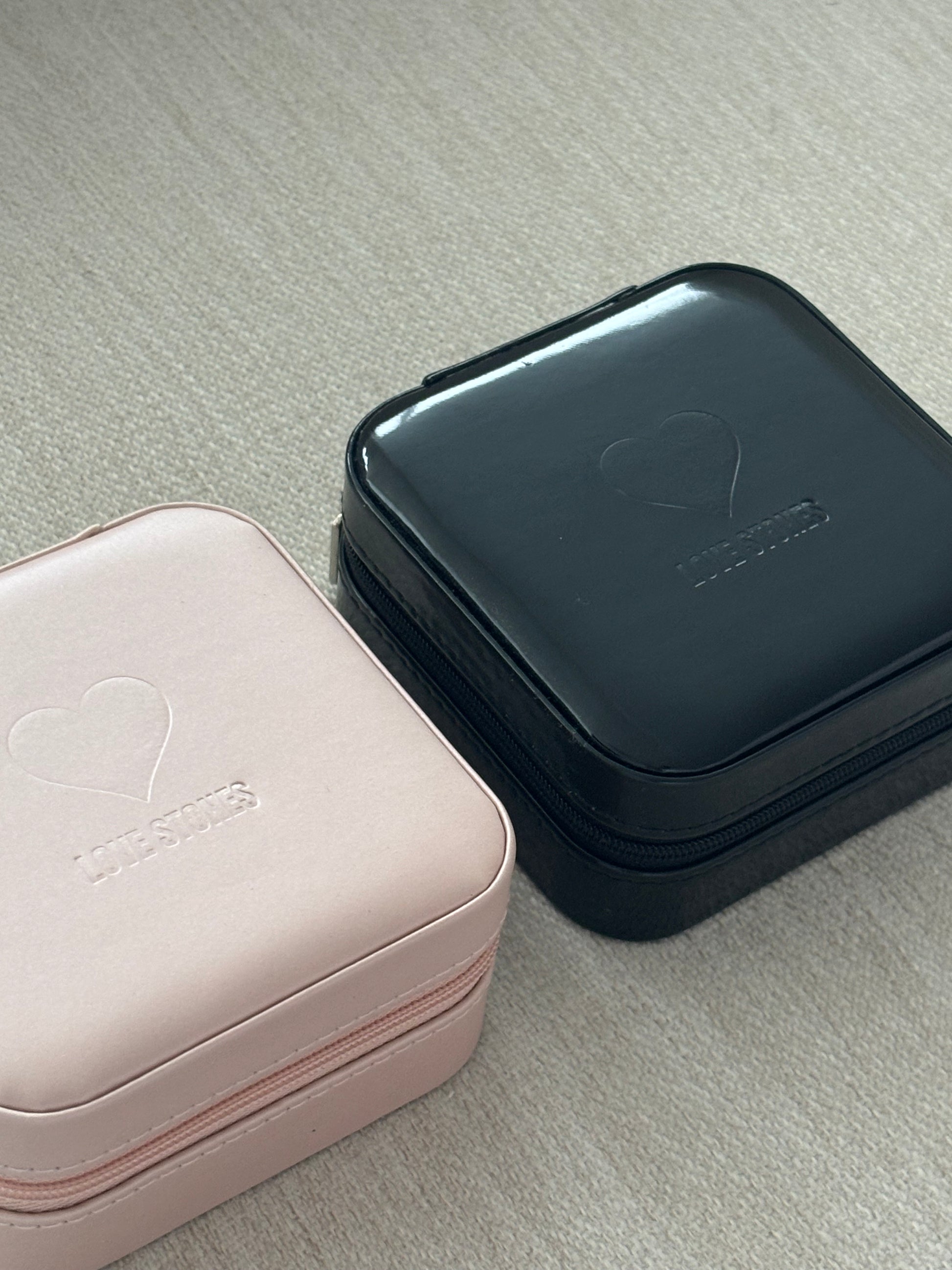 Love Stones Engraved Jewelry Box