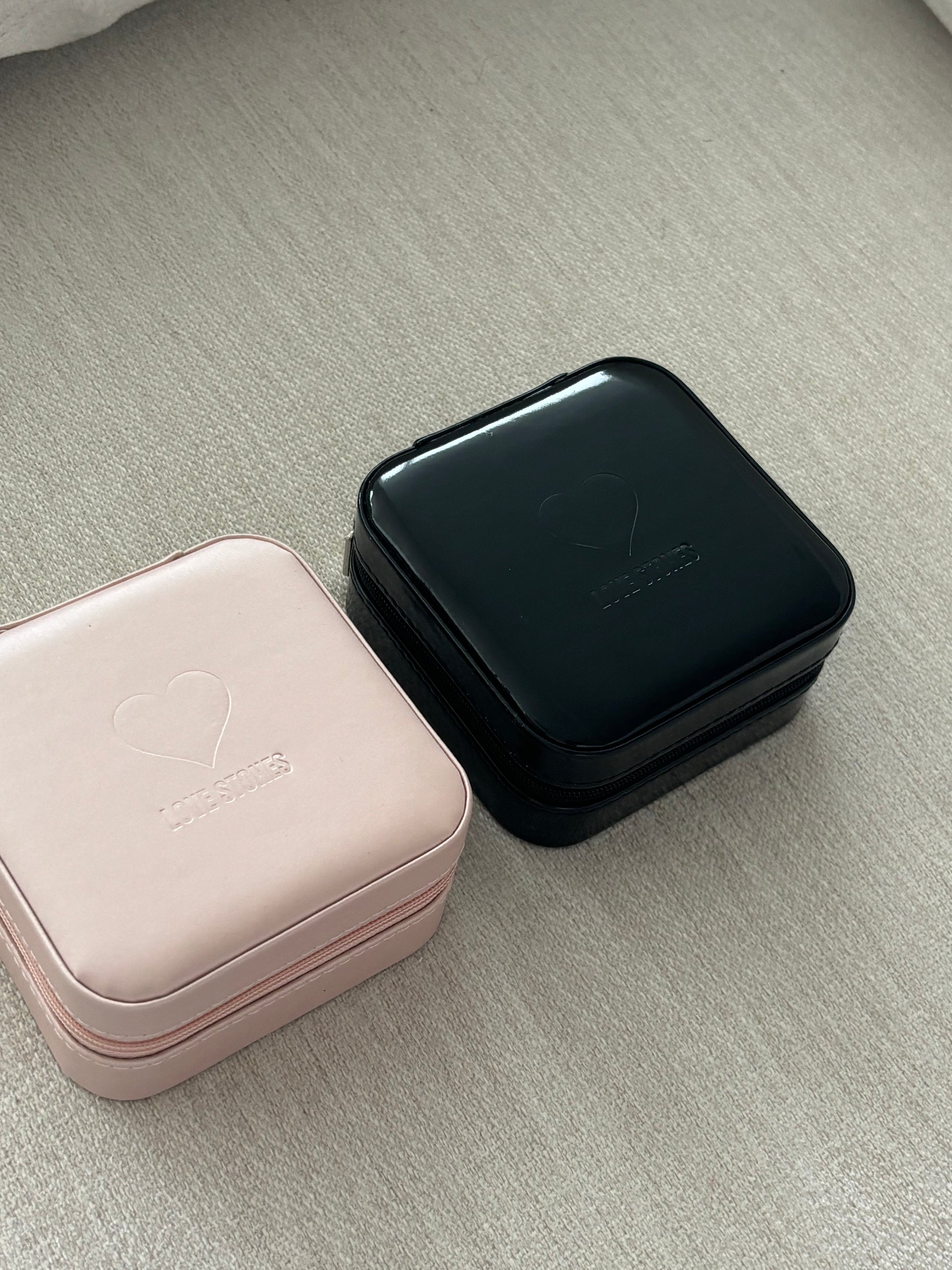 Love Stones Engraved Jewelry Box