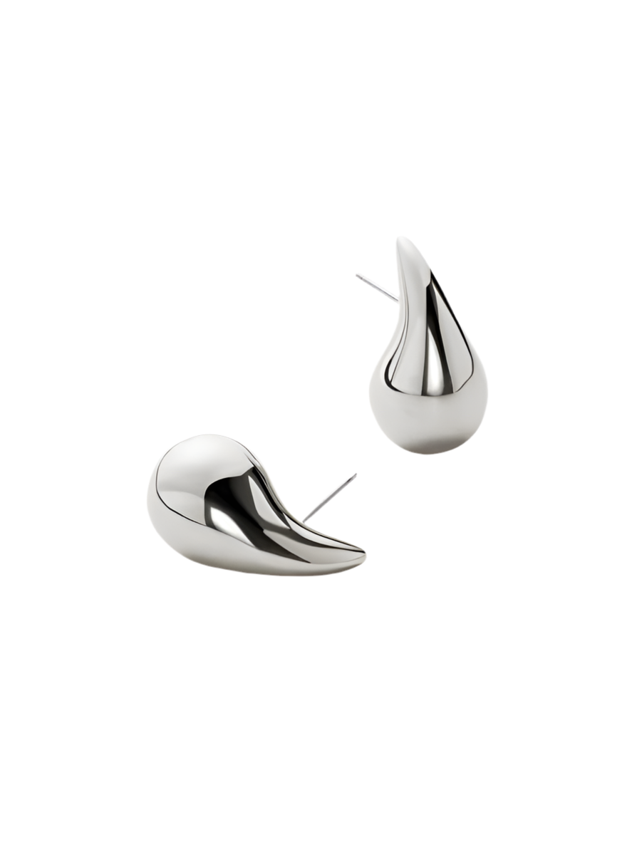 Silver Drop Earrings