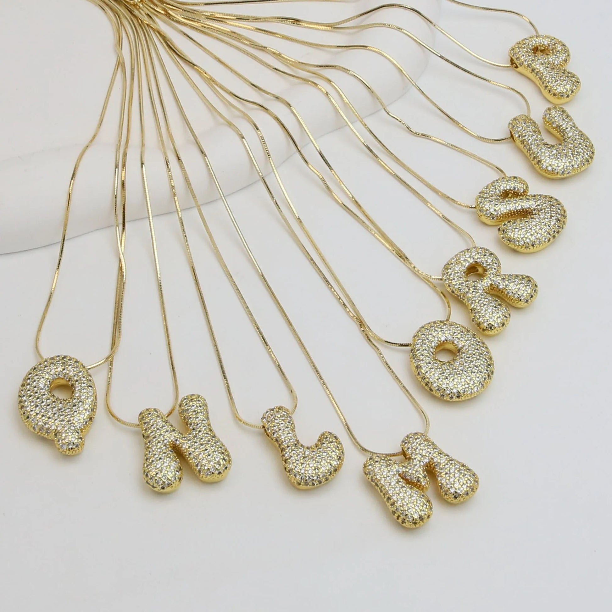 Double Letter Necklace