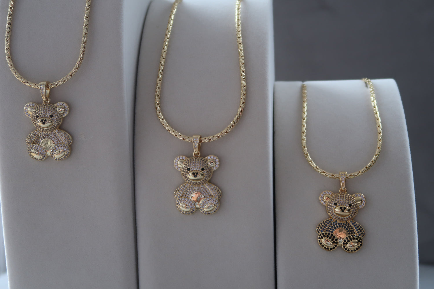 Teddy Iced Necklace