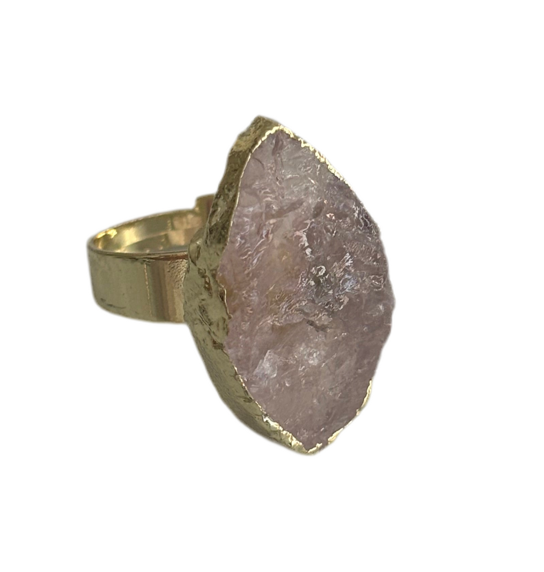 Pink Natural Stone Ring