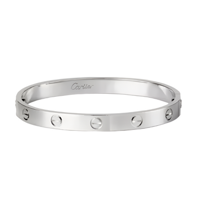 Silver Screw Bracelet