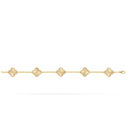 Clover Gold Cleef Bracelet