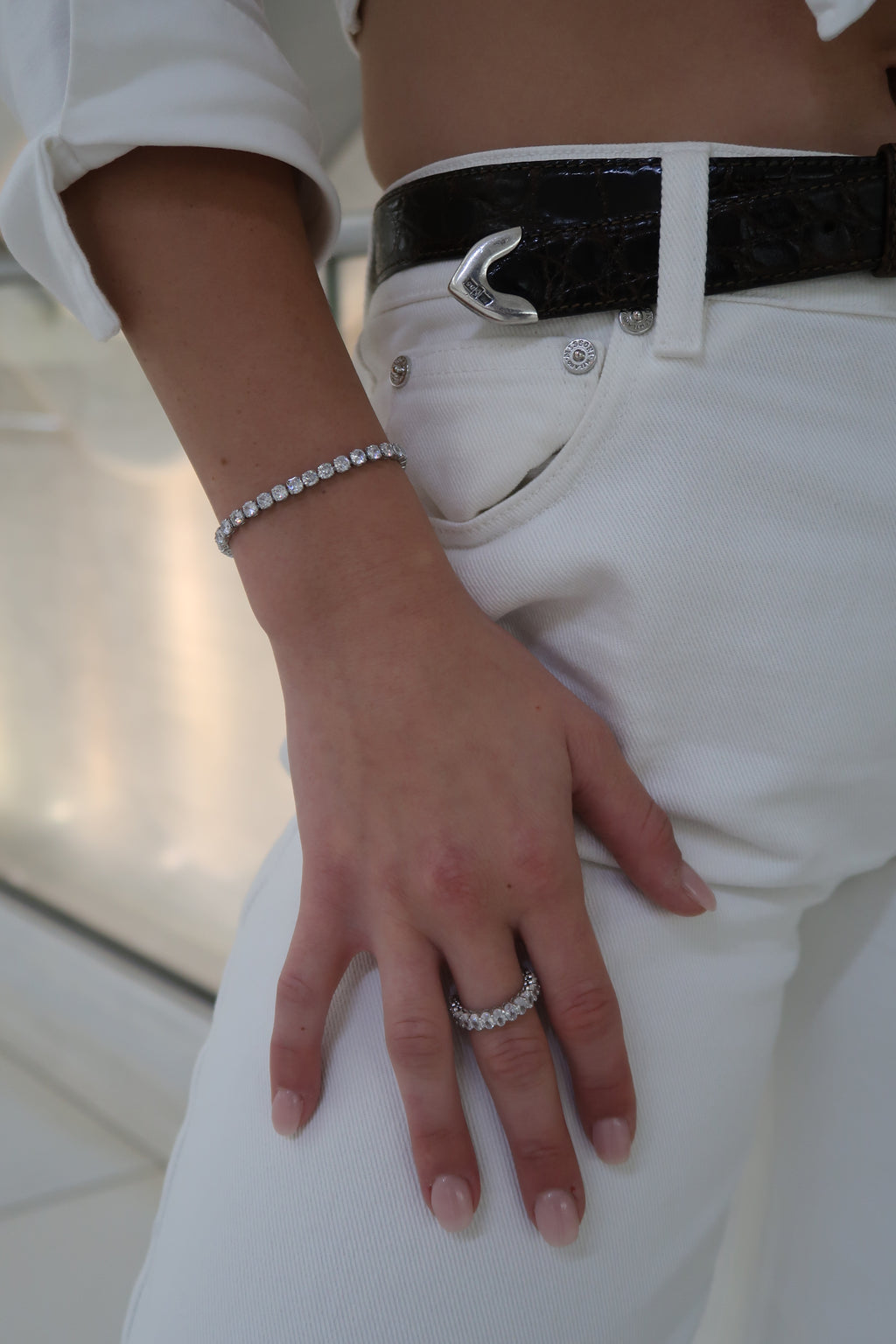 Adjustable Tennis Bracelet