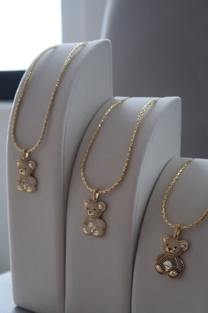 Classic Teddy Iced Necklace