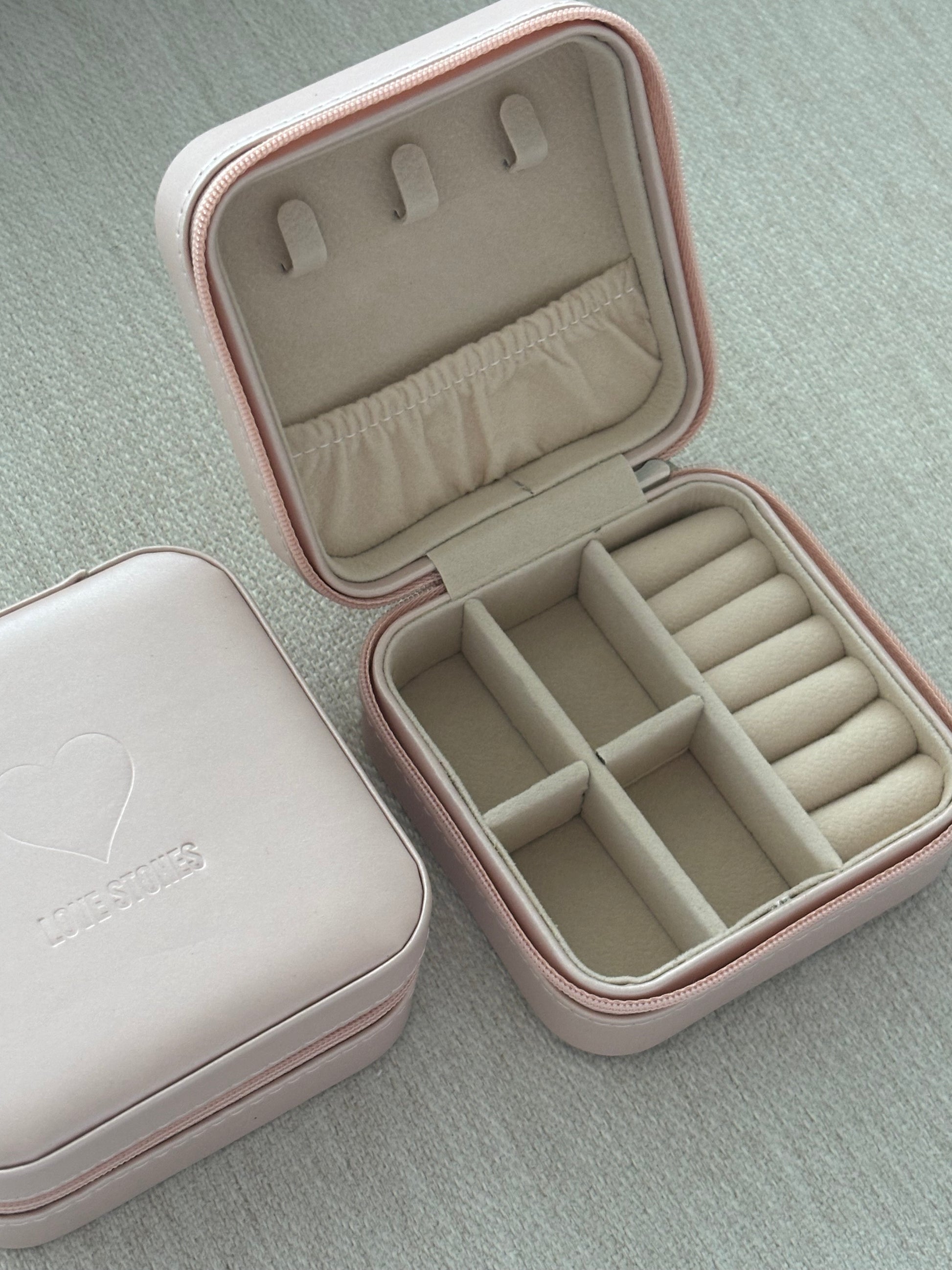 Love Stones Engraved Jewelry Box