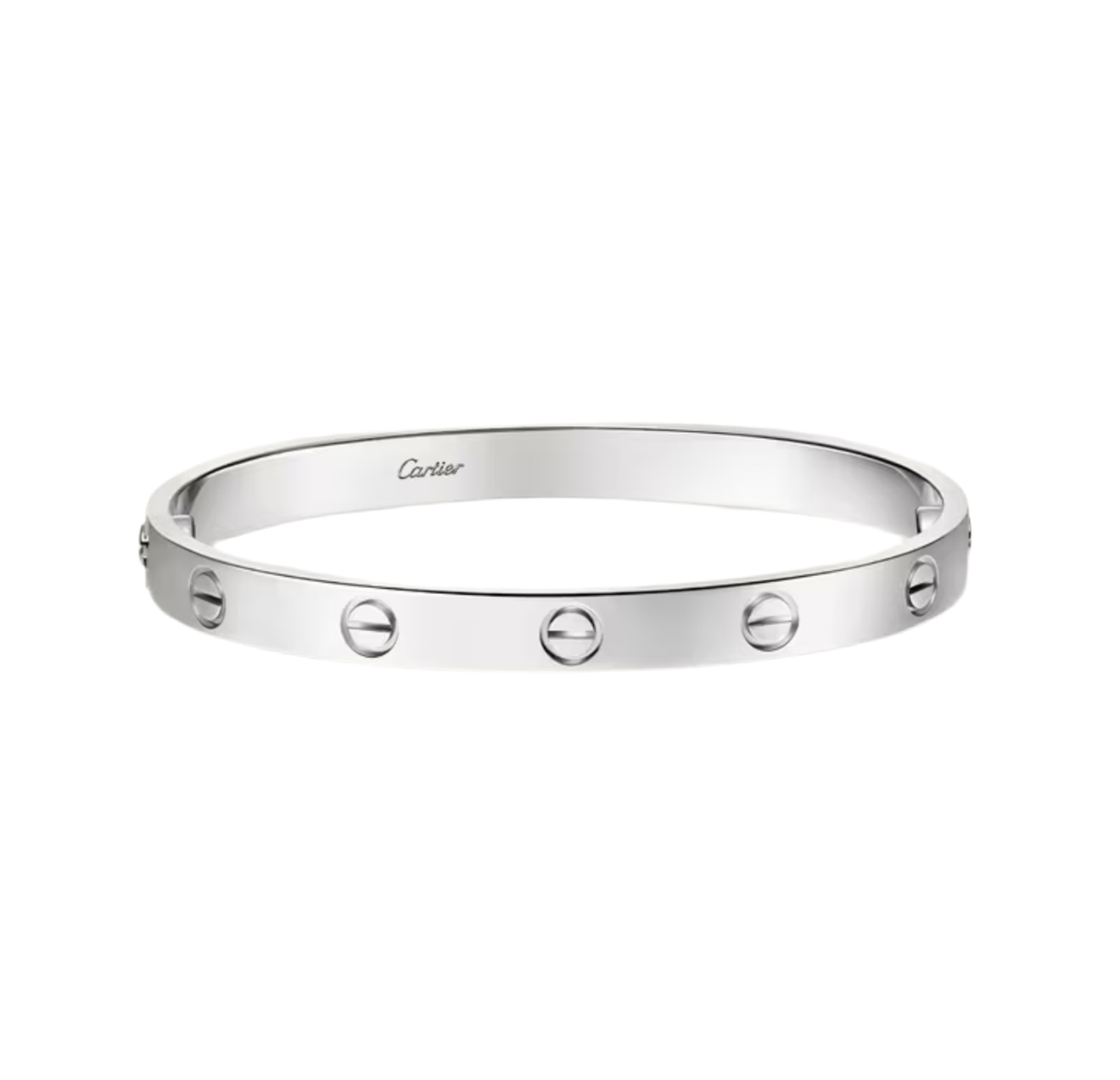 Classic Silver Screw Bracelet