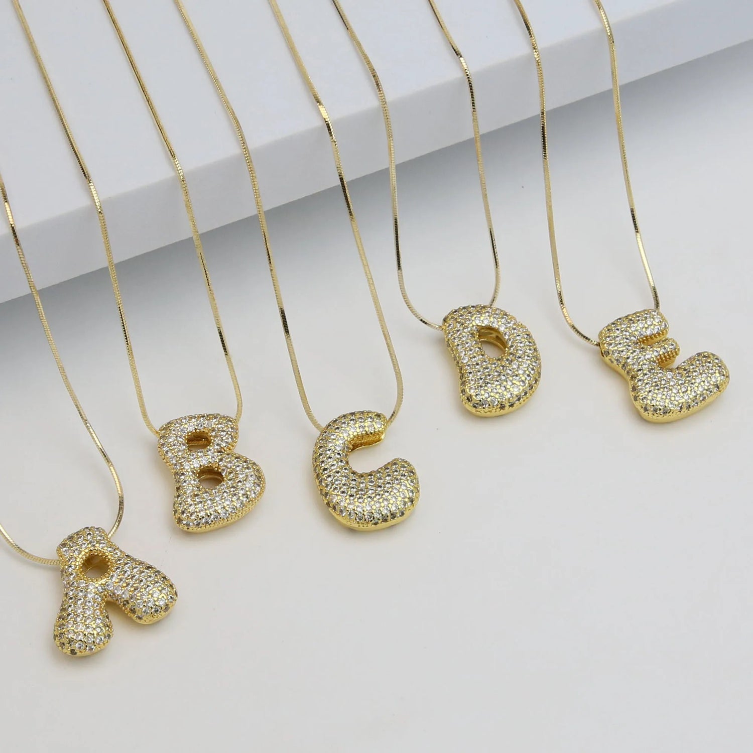 Relaxed Iced Bubble Necklace