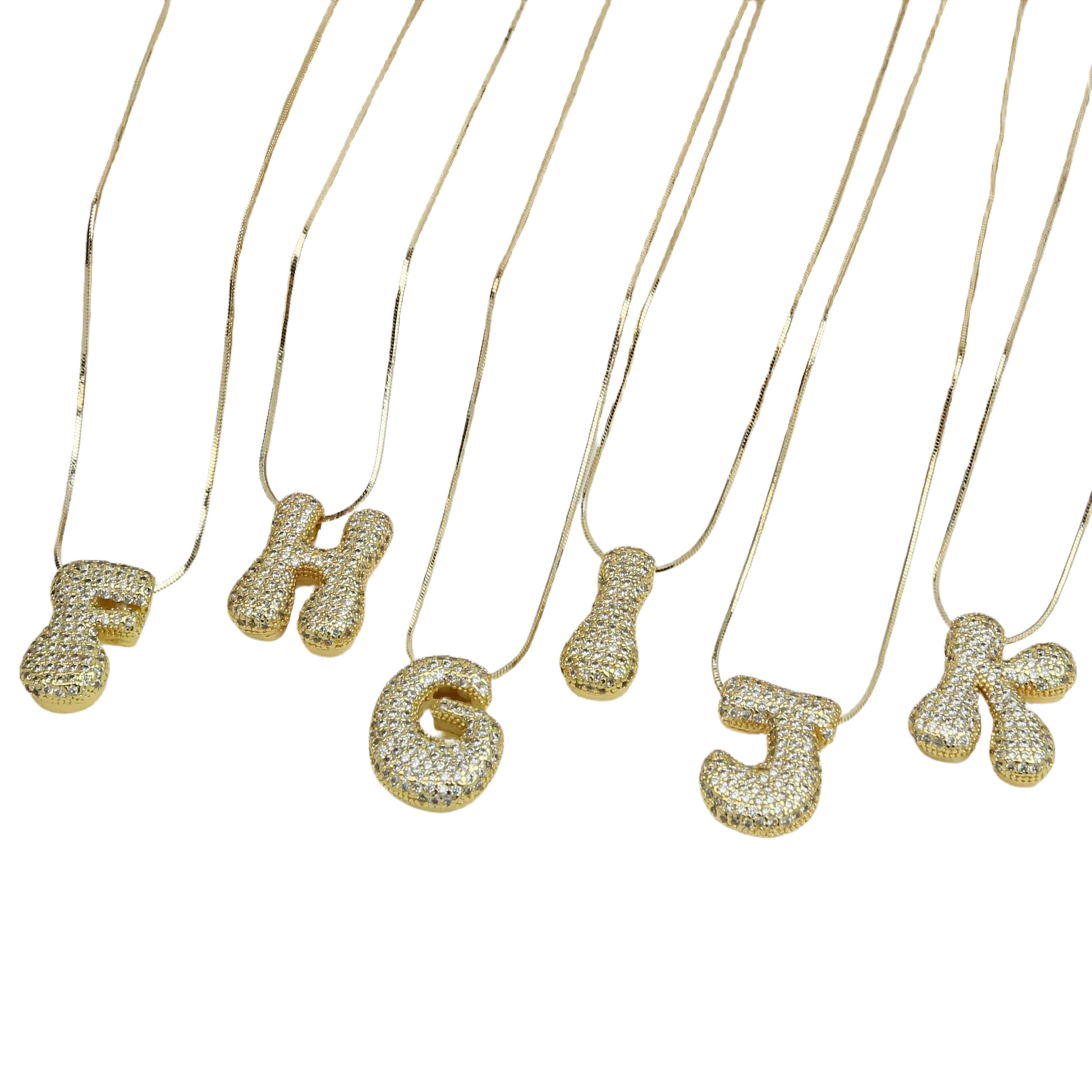 Double Letter Necklace