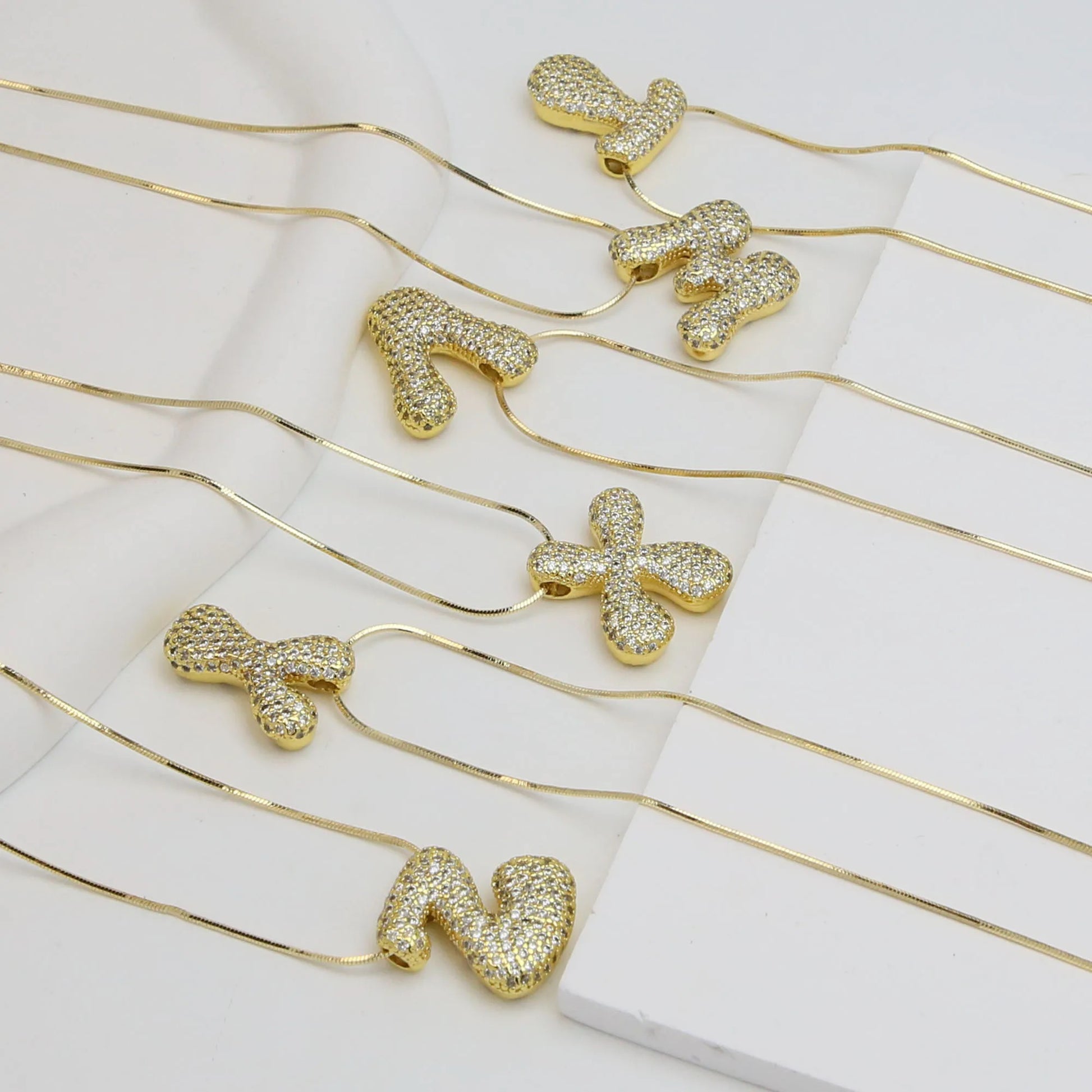 Double Letter Necklace