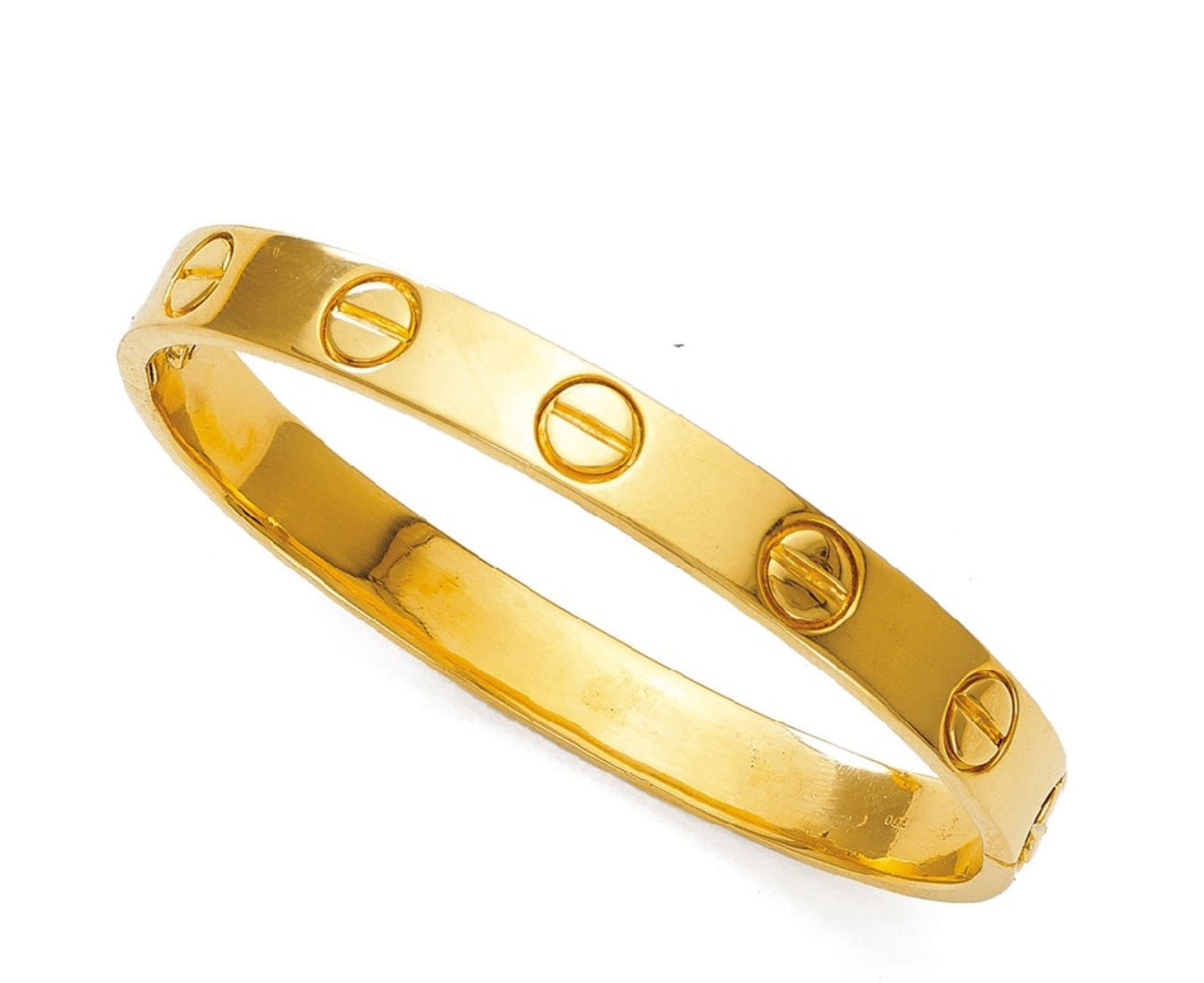 Classic Screw Gold Bracelet