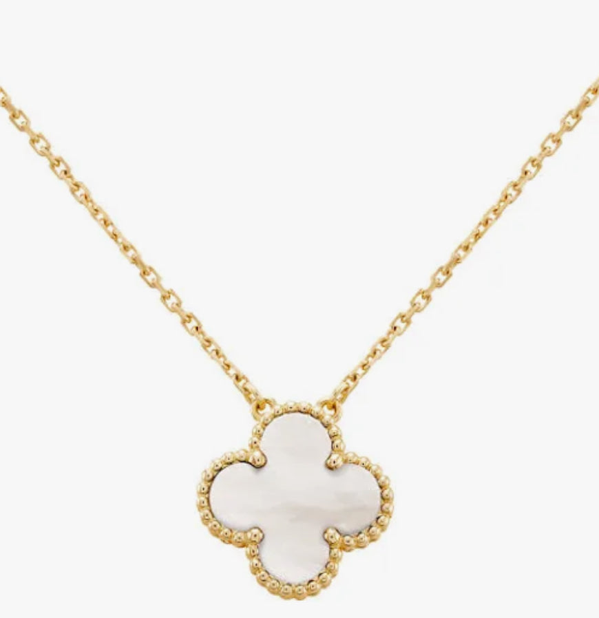 Mother of Pearl Cleef Necklace