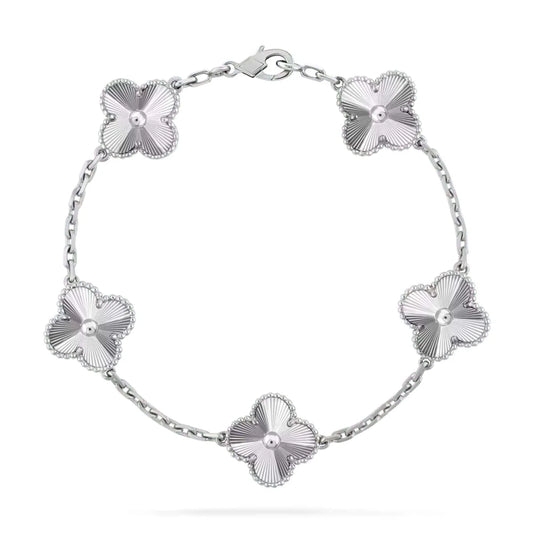 Silver Cleef Bracelet