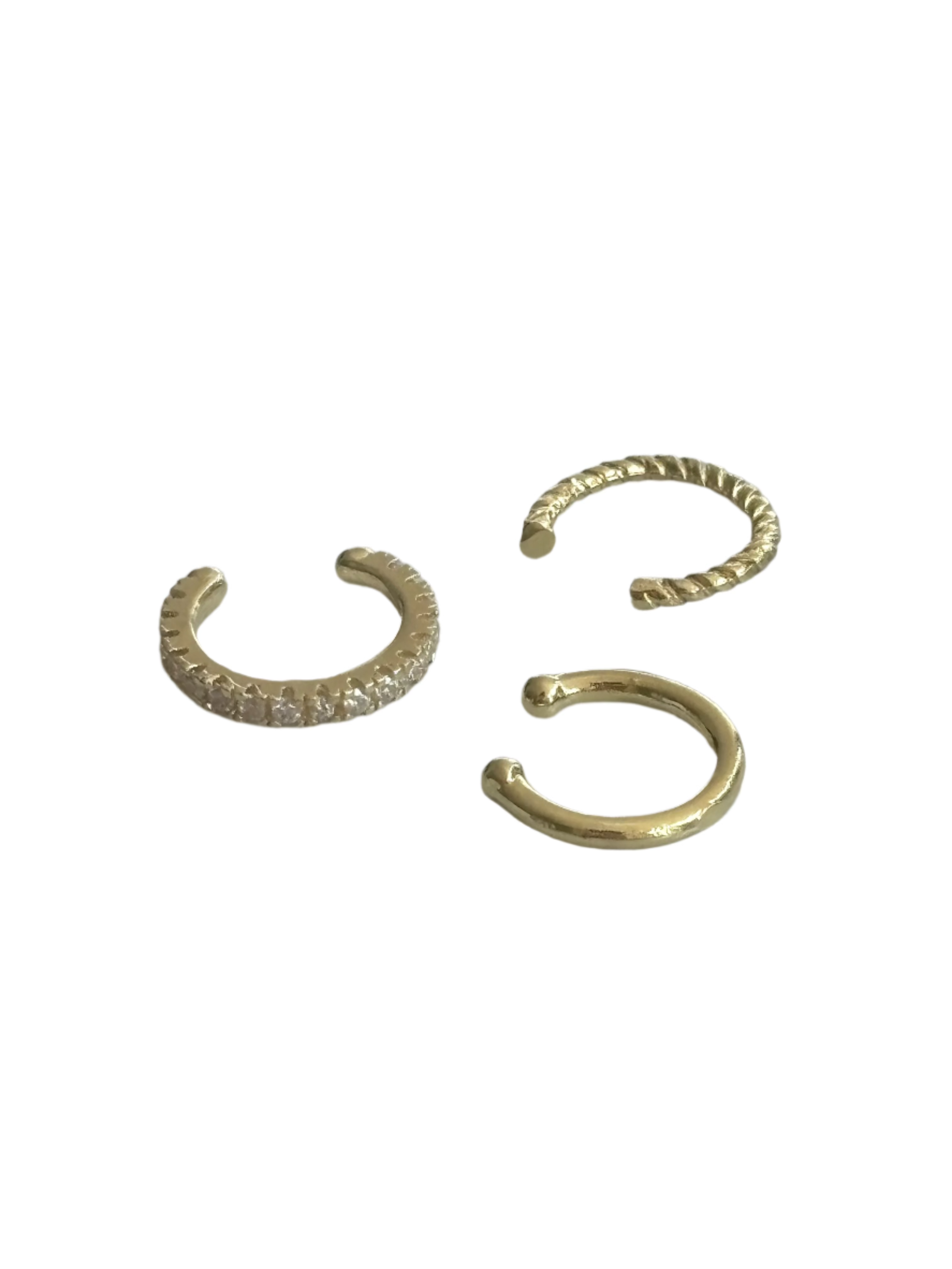 Set of 3 Simple Earcuffs