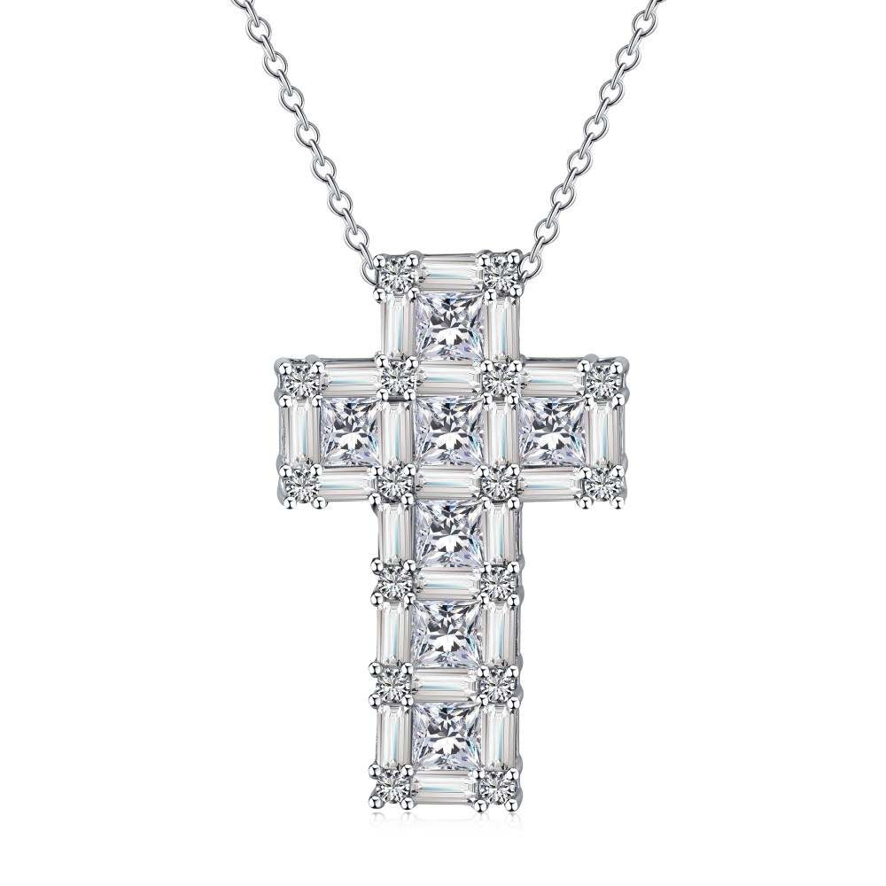 MINI SQUARES CRYSTAL EMBEDDED Necklace