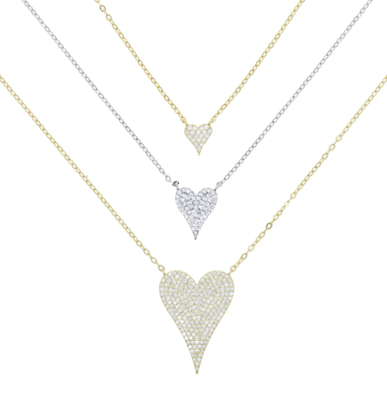 "Ace" Heart Necklace