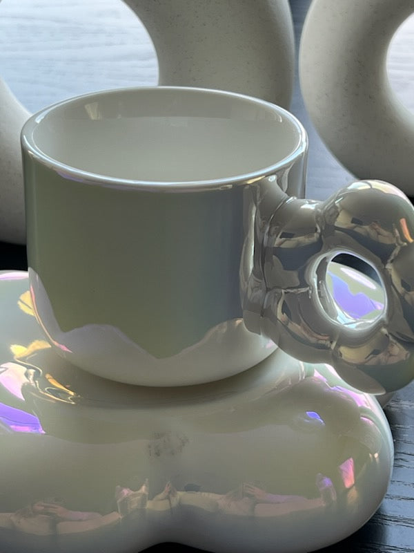 Holographic Mug and Tray