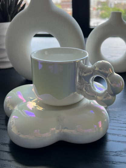 Holographic Mug and Tray