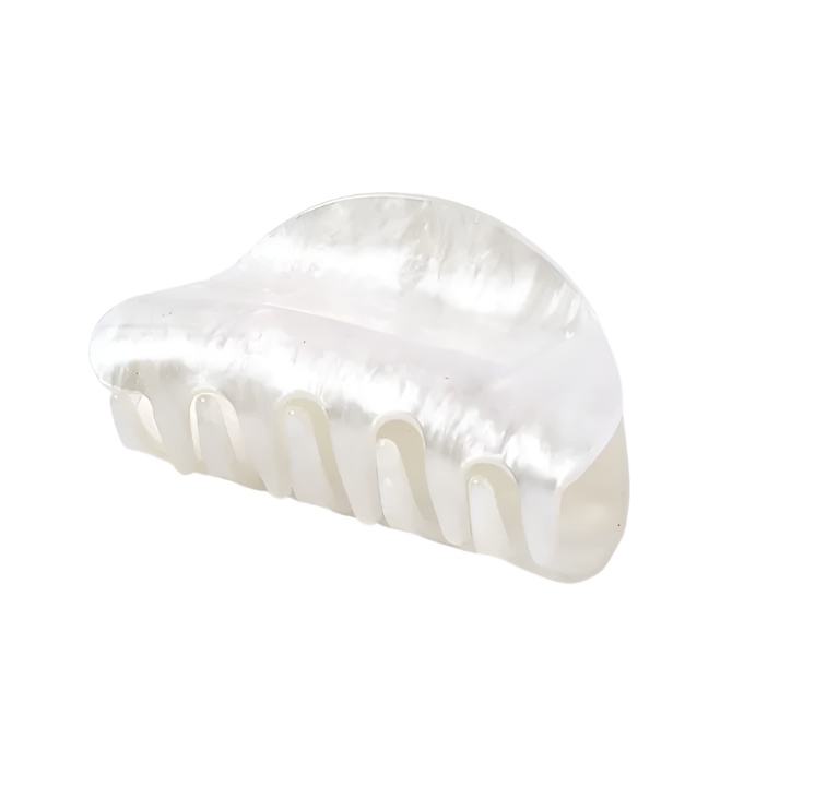 Marble Pearlescent Hair Clip