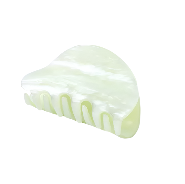 Marble Pearlescent Hair Clip