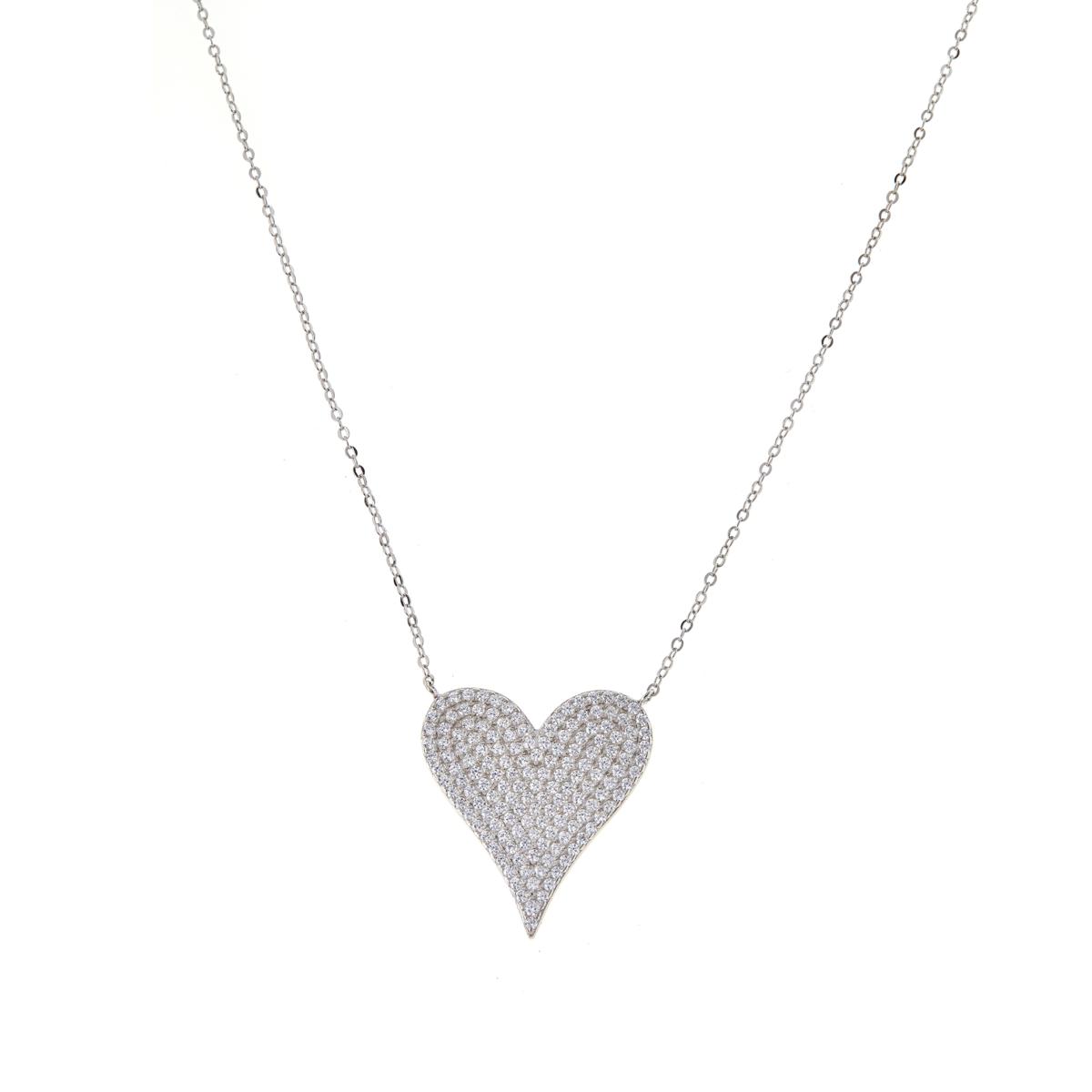 "Ace" Heart Necklace
